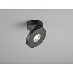 LED Ceiling luminaire GOTO LED Spot, IP54, black matt