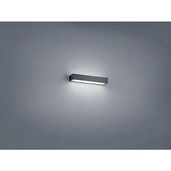 LED Wall luminaire THEIA 30 LED Mirror lamp IP 44 black matt
