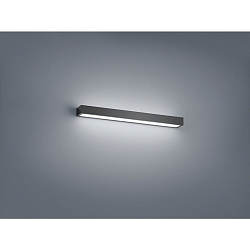LED Wall luminaire THEIA 60 LED Mirror lamp IP 44 black matt
