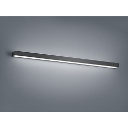 LED Wall luminaire THEIA 120 LED Mirror lamp IP 44 black matt