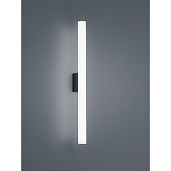 LED Wall luminaire LOOM 60 LED Mirror lamp IP44 black matt