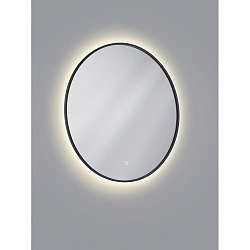 mirror with lighting VIDO � 70CM tunable white, indirect IP44, black 
