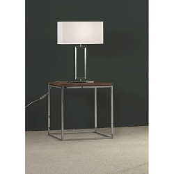 Table lamp ENNA 2, E27, IP20, bright nickel