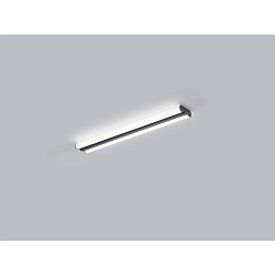 bath luminaire LOOM 60 IP44, black matt 