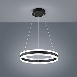 LED Pendant luminaire LIV 60 LED, IP20, black matt