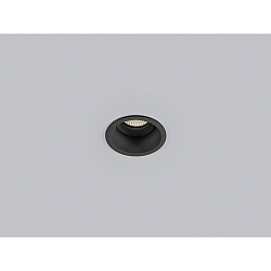 ceiling recessed luminaire NESO swivelling GU10 IP20, black matt 