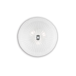 Ceiling luminaire SHELL PL3 Wall luminaire, 3 flames, E27, transparent