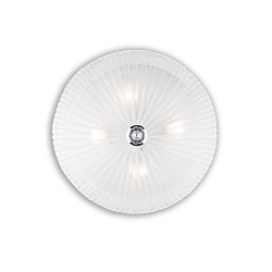 Ceiling luminaire SHELL PL4 Wall luminaire, 4 flames, E27, transparent