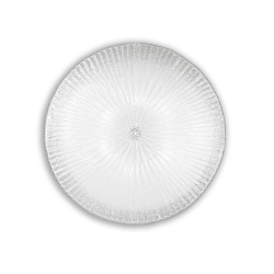 Ceiling luminaire SHELL PL6 Wall luminaire, 6 flames, E27, transparent