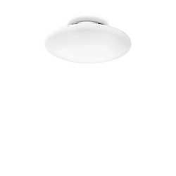 Ceiling luminaire SMARTIES BIANCO PL1 D33 Wall luminaire, 1 flame, E27, � 33cm, white