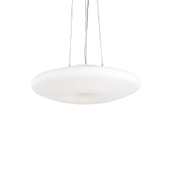 Pendant luminaire GLORY SP3 D50, 3 flames, � 50cm, E27, white