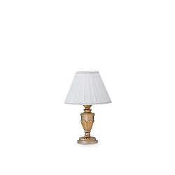 Table lamp DORA TL1 SMALL, E14, antique gold