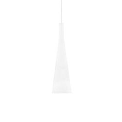 Pendant luminaire MILK SP1, 1 flame, E27, white