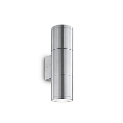 Outdoor luminaire GUN AP2 SMALL Wall luminaire, 2 flames, GU10, 35W, aluminum