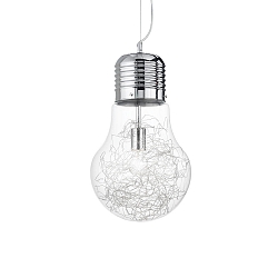 Pendant luminaire LUCE MAX SP1 BIG, 1 flame, E27, aluminum