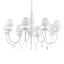 Chandelier BLANCHE SP8, 8 flames, E14