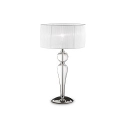Table lamp DUCHESSA TL1 BIG, E27, transparent