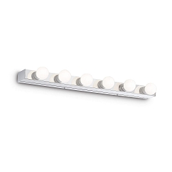 Wall luminaire PRIVE' AP6 Mirror luminaire, 6 flames, E14, chromee