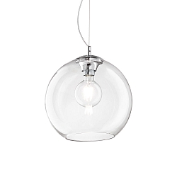 Pendant luminaire NEMO CLEAR SP1 D40, E27, � 40cm, transparent