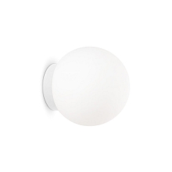 Wall luminaire MAPA BIANCO AP1 D20, E27, � 20cm, white