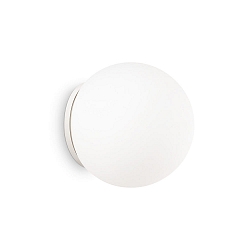 Wall luminaire MAPA BIANCO AP1 D30, E27, � 30cm, white