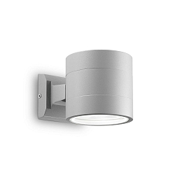 Outdoor wall luminaire SNIF AP1 ROUND, G9, 40W, gray