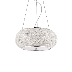 Pendant luminaire PASHA SP6, 6 flames, E14
