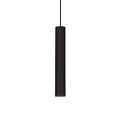 Pendant luminaire LOOK SP1 SMALL, 1 flame, GU10, 50W, black