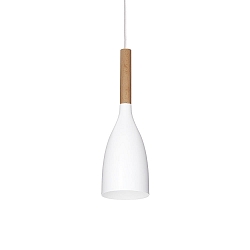 Pendant luminaire MANHATTAN SP1, E14, white