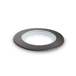 LED Floor recessed luminaire CECI ROUND FI1 BIG, GX53, 10W, black