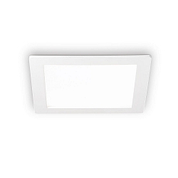 LED recessed area light GROOVE SQUARE, IP20, 11.8cm, 10W 3000K 890lm 110�, white