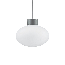 Outdoor pendant luminaire CLIO, IP44, E27, without cover, aluminium
