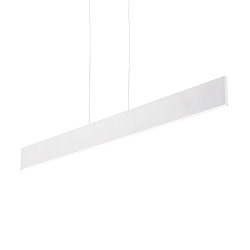LED pendant luminaire DESK, 1 flame, 102.5cm, 23W 3000K 2100lm, adjustable height, matt black
