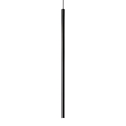LED pendant luminaire ULTRATHIN ROUND, lenght 100cm / � 3cm, 11.5W 3000K 1000lm, matt black
