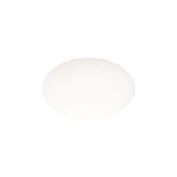 Cover 1 for CLIO outdoor luminaires, ROUND, plastic, matt white