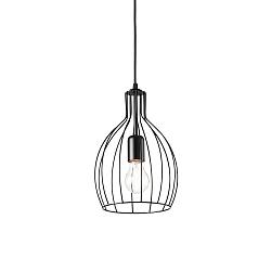 Pendant luminaire AMPOLLA 2, BELL, shade � 20.5cm / H 32cm, E27, adjustable height
