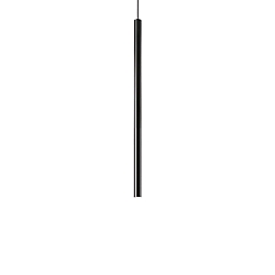 LED pendant luminaire ULTRATHIN ROUND, lenght 40cm / � 3cm, 11.5W 3000K 1000lm, matt black