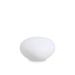 Outdoor luminaire SASSO, IP44, G9, with plug + earth spike, plastic opal, � 33cm