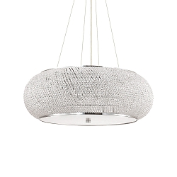 pendant luminaire PASHA 14 flames E14 IP20, gold