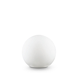 Outdoor floor luminaire SOLE SMALL, IP44, � 30cm, E27, plastic