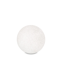 Outdoor ball luminaire DORIS, IP44, E27 max. 60W, plastic in granite look, � 48cm