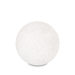 Outdoor ball luminaire DORIS, IP44, E27 max. 60W, plastic in granite look, � 78cm