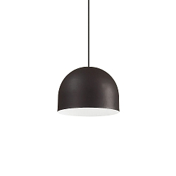 Pendant luminaire TALL BIG, � 13.5cm / height max. 592cm, E27 max. 42W, open, black