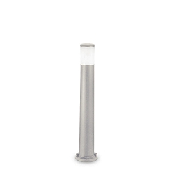 Outdoor floor luminaire AMELIA, IP55, height 80cm / � 15.5cm, incl. E27 LED 8W 4000K, grey