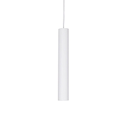 LED pendant luminaire TUBE, � 4cm / H 25cm, 9W 3000K 850lm, white