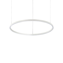 LED pendant luminaire ORACLE SLIM, � 70.5cm, 35W 3000K 2100lm, white