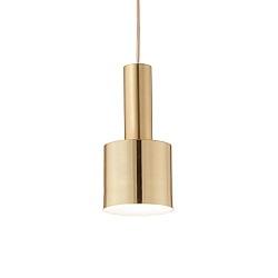 Pendant luminaire HOLLY, 1 flame, � 12cm, E27, brushed brass