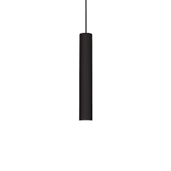 Pendant luminaire for power tracks LOOK, incl. GU10 Halogen 28W 3000K, incl. adapter, black