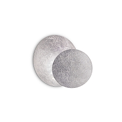 LED wall luminaire TICK, 6W 3000K 390lm, indirect, 90� tiltable, silver leaf