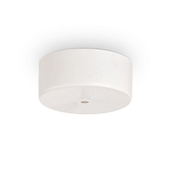 Ceiling rose MAGNETICO for 1 Pendant luminaire, � 9cm, magnetic visor, burnished copper